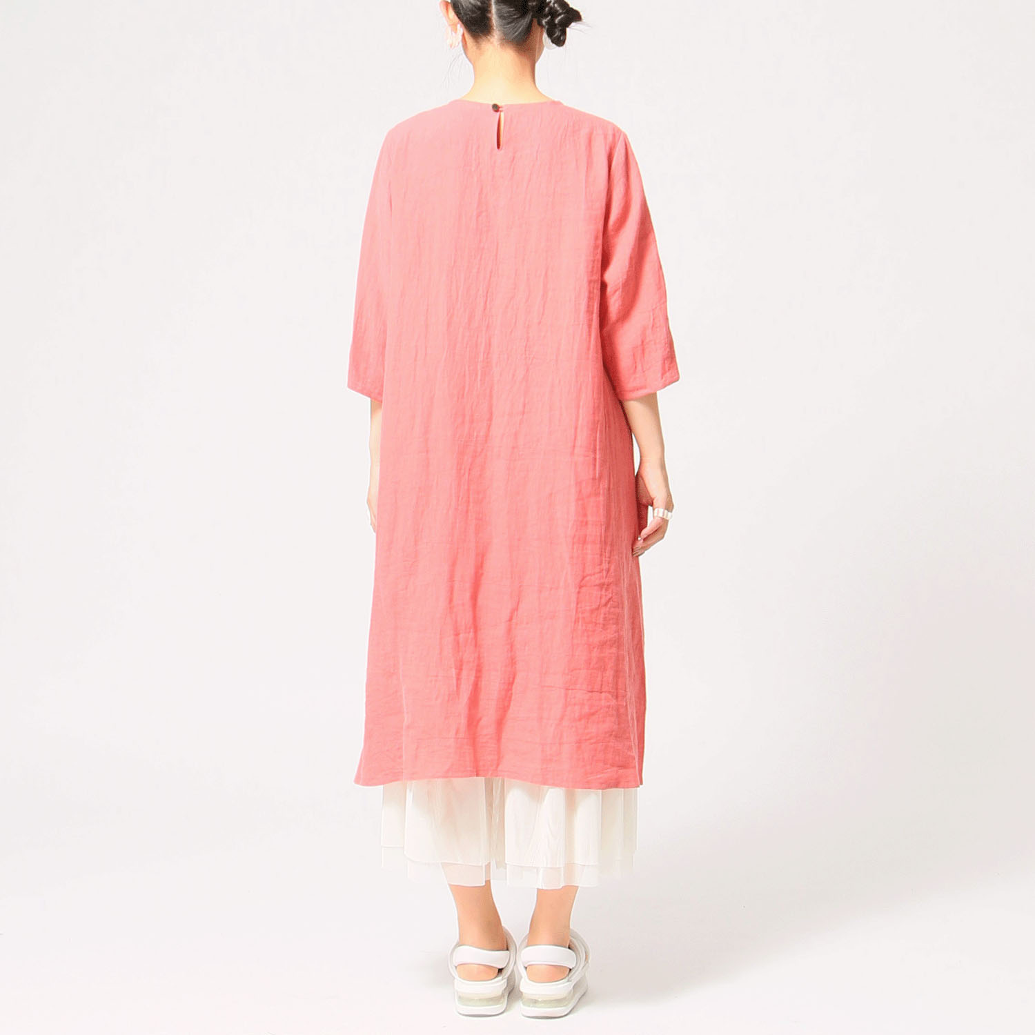 jalan jalan 東炊きリネンワンピース - 画像10