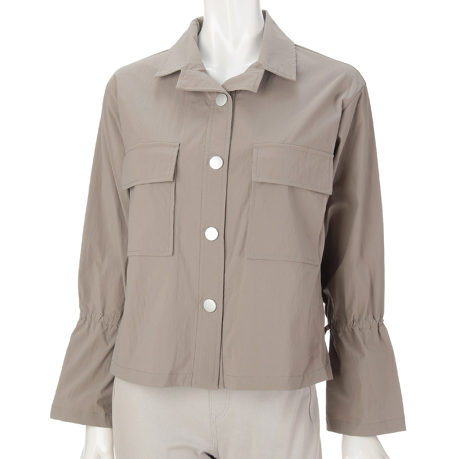 LAPIS ROUGE ドロストショートジャケット - 画像3