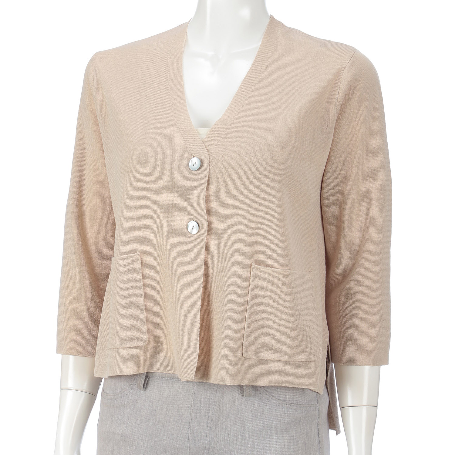 LAPIS ROUGE イレギュラー丈カーディガン - 画像2