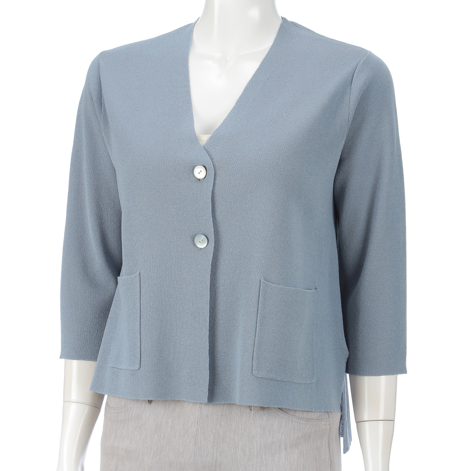 LAPIS ROUGE イレギュラー丈カーディガン - 画像7