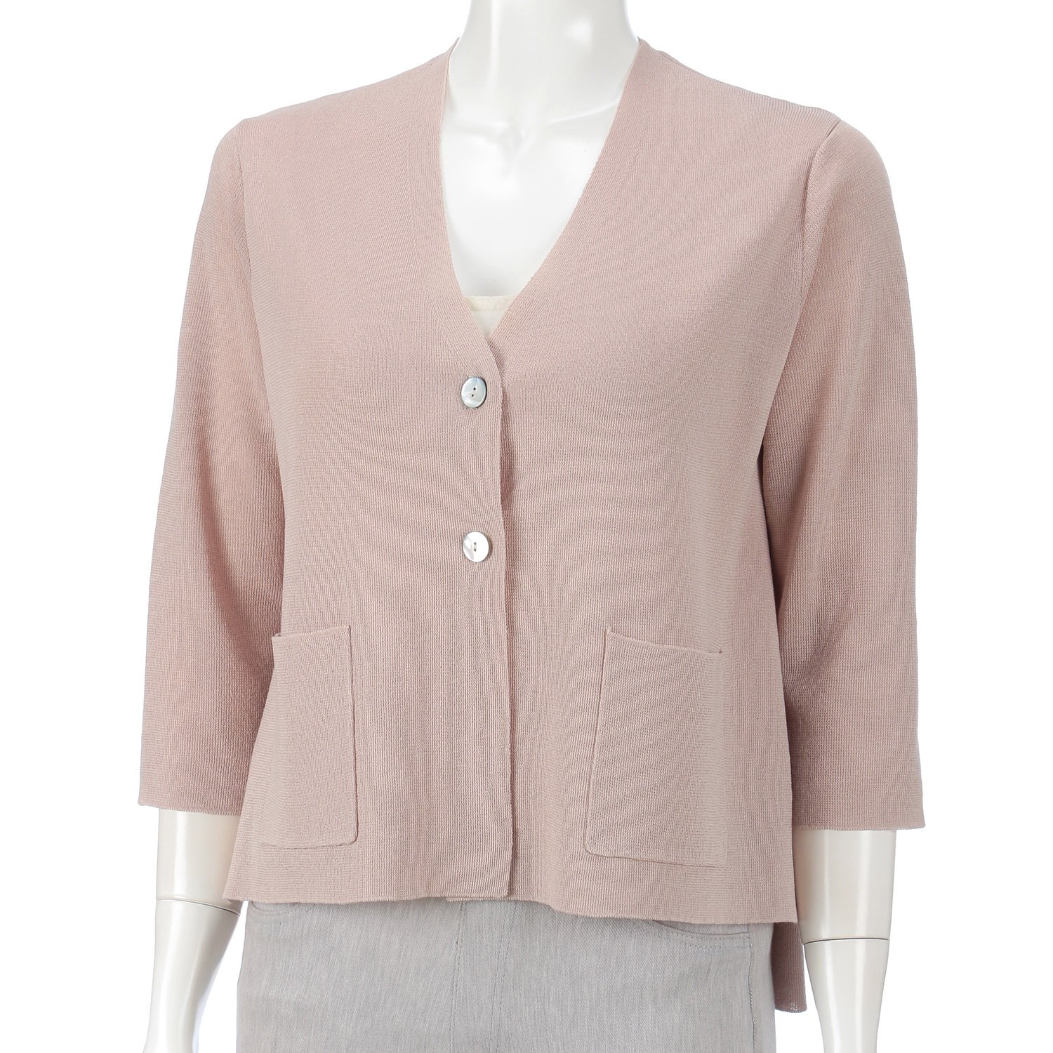 LAPIS ROUGE イレギュラー丈カーディガン