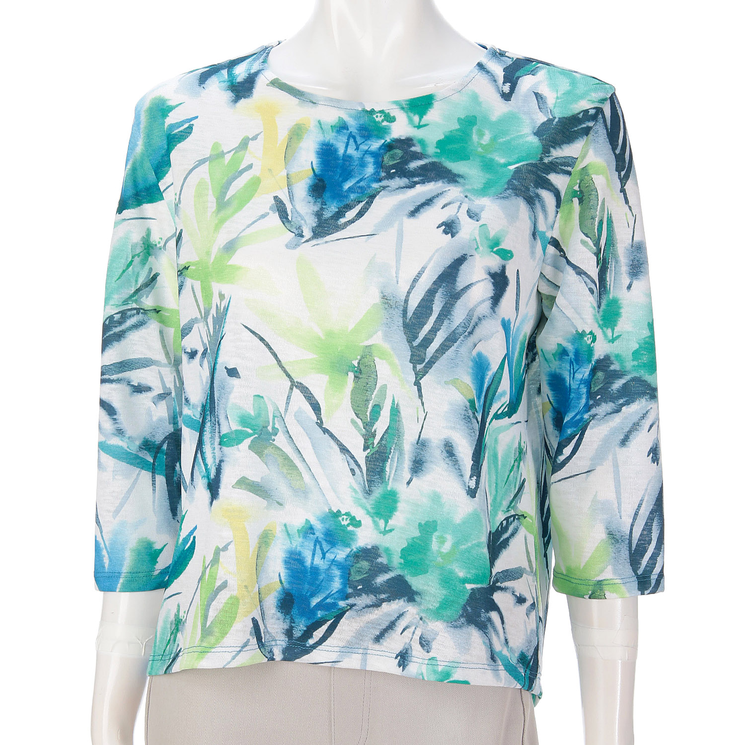 LAPIS ROUGE インパクト柄プルオーバー