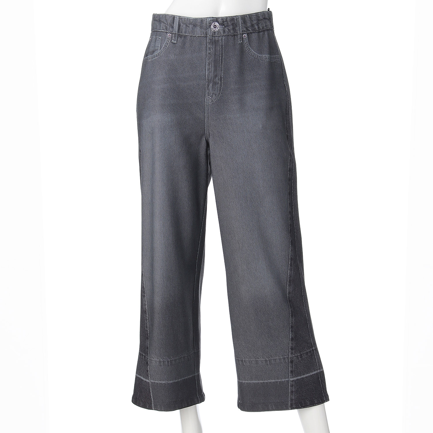 セラビ リバーシブル転写ワイドパンツ - 画像2