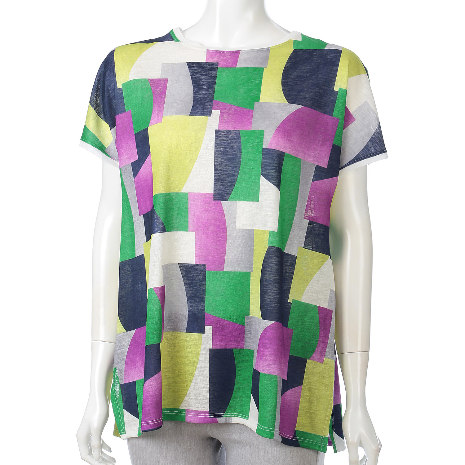 LAPIS ROUGE 転写プリントプルオーバー - 画像3