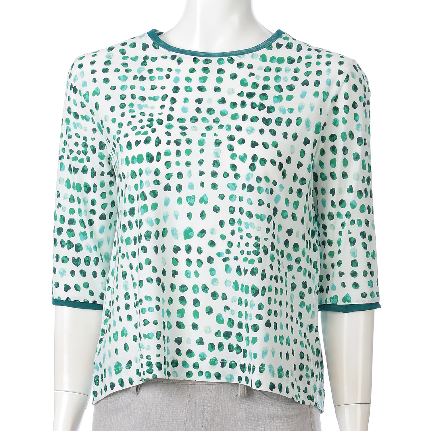 LAPIS ROUGE ドットプリントプルオーバー - 画像1