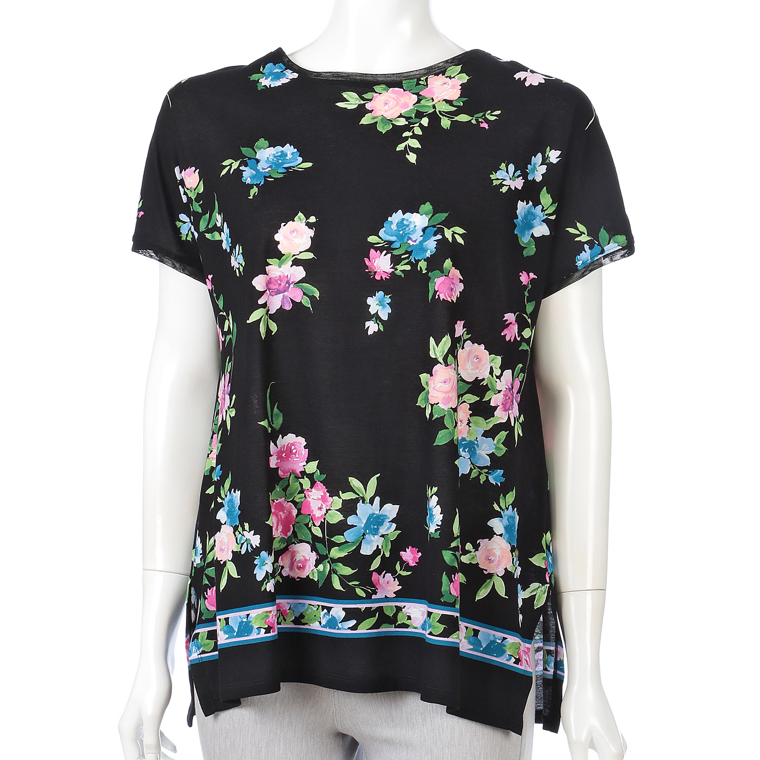 LAPIS ROUGE パネルプリントプルオーバー - 画像2