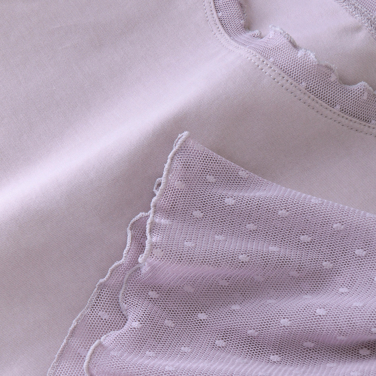 LAPIS ROUGE ドットチュール切替プルオーバーB - 画像6