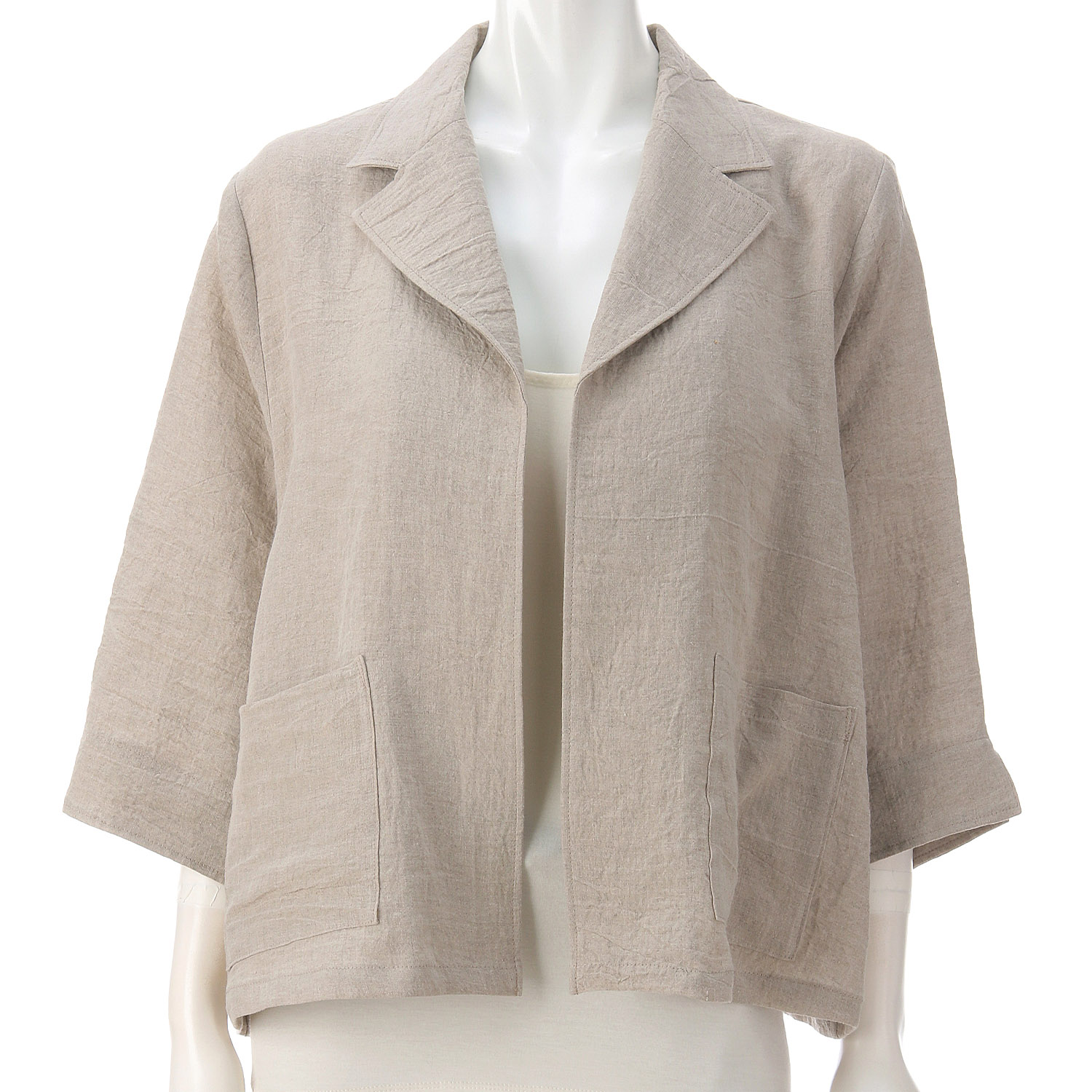 jalanjalan 東炊きリネンジャケット - 画像5