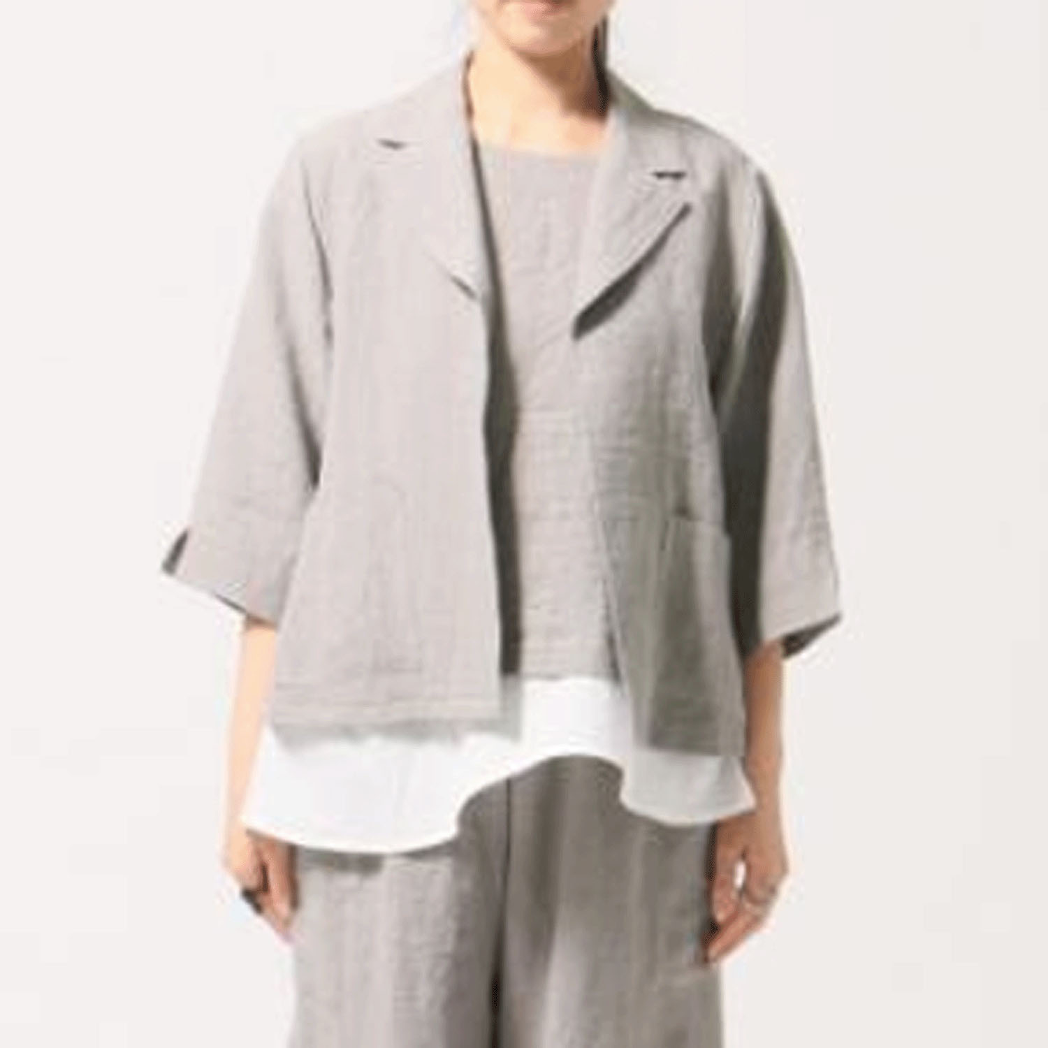 jalanjalan 東炊きリネンジャケット