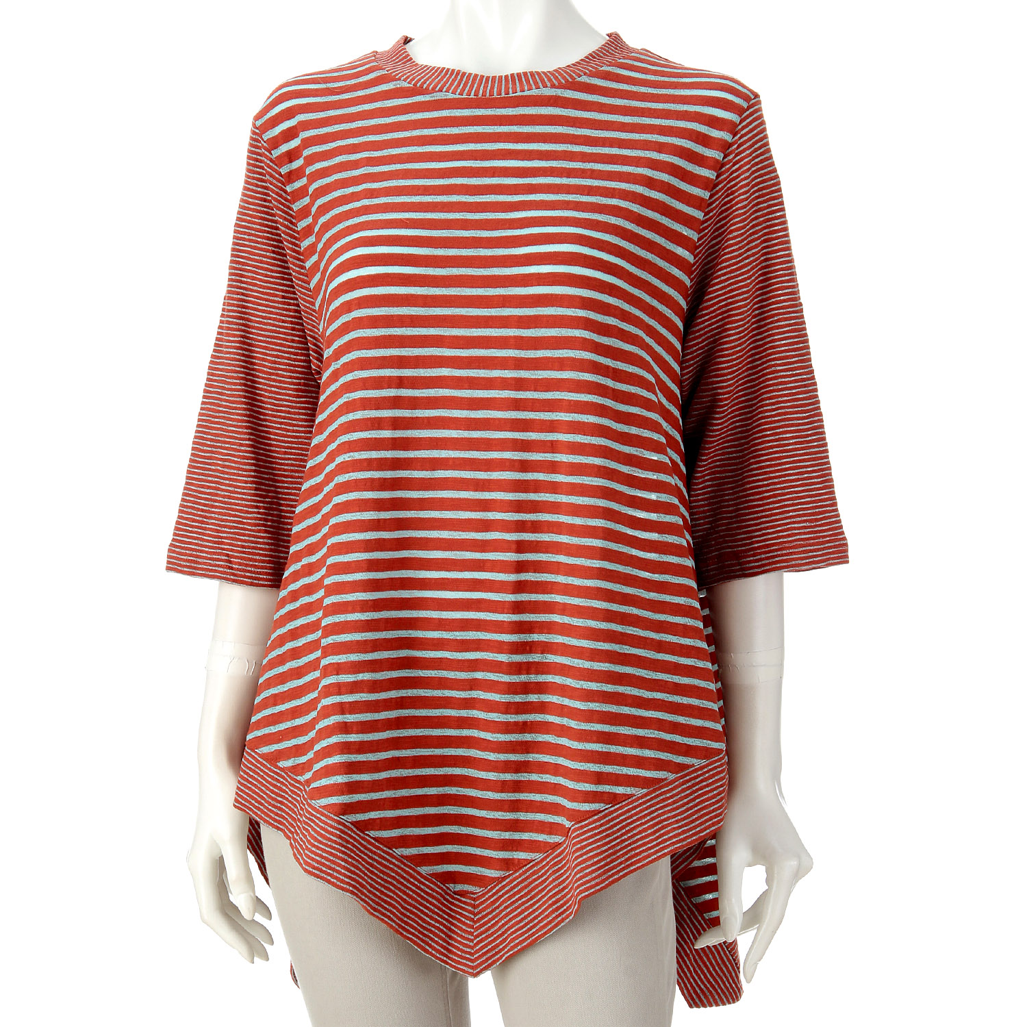 ボーダー切り替えチュニック - 画像8