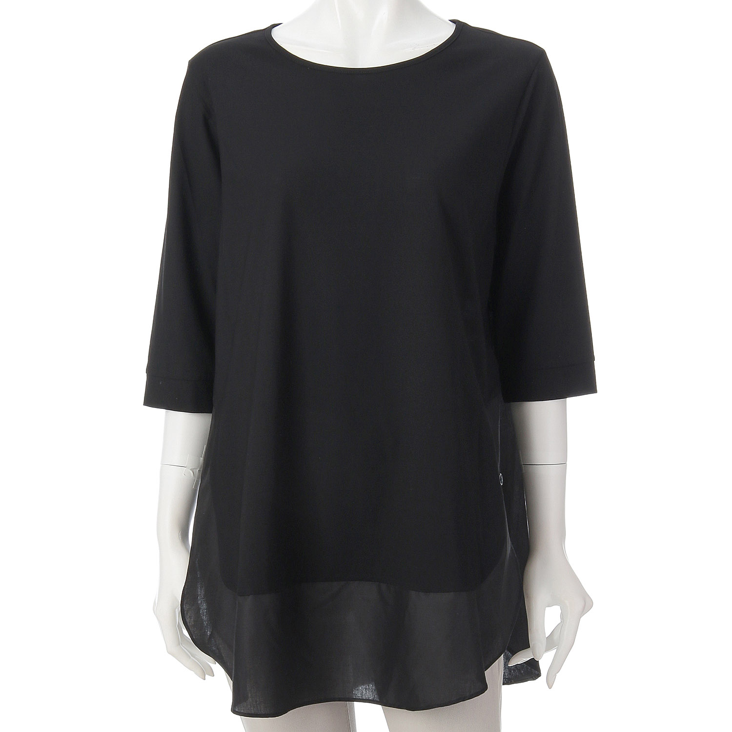 60／2ガスSZ強撚アイスプレミアムチュニック - 画像2