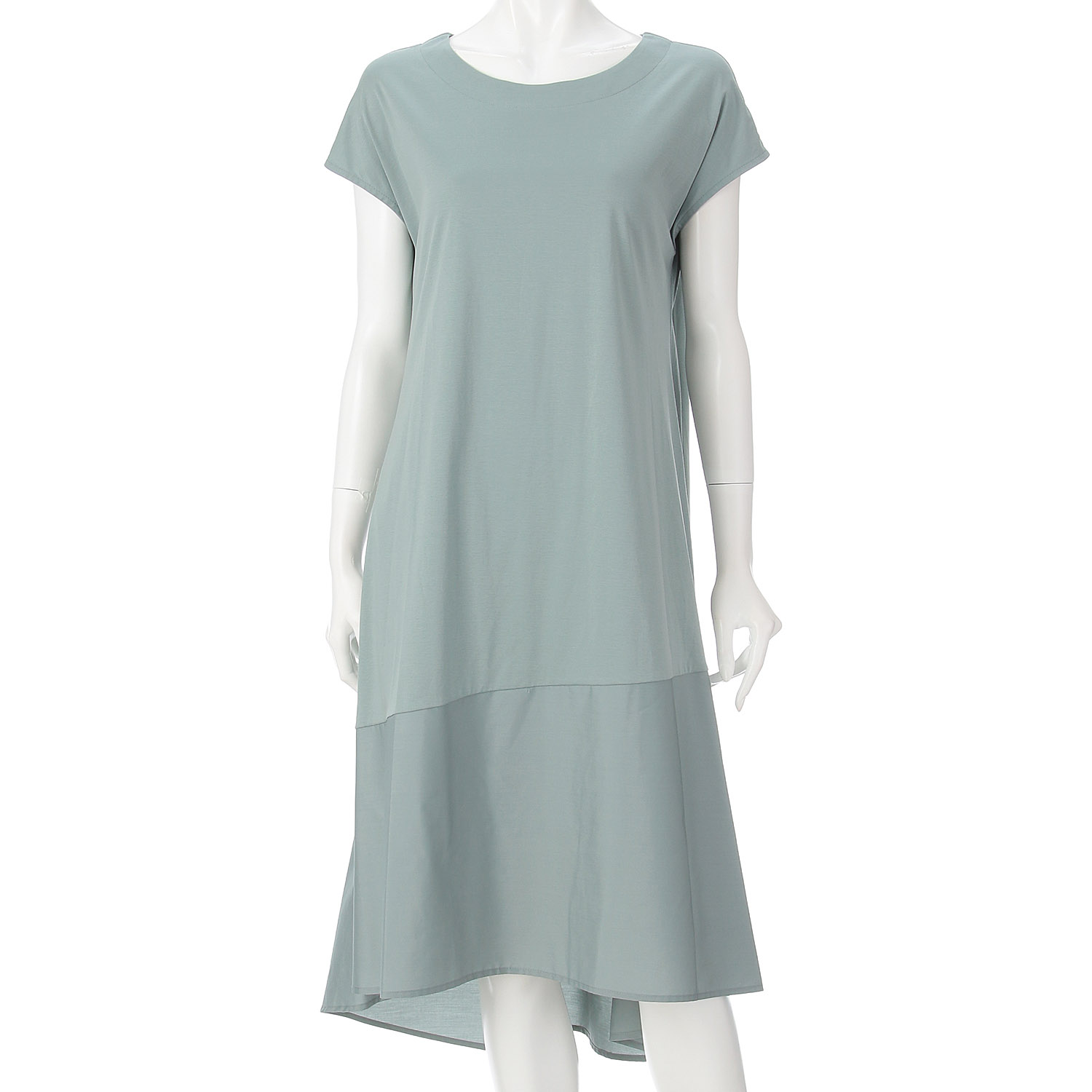 シルケットスムース×ブロードワンピース - 画像4