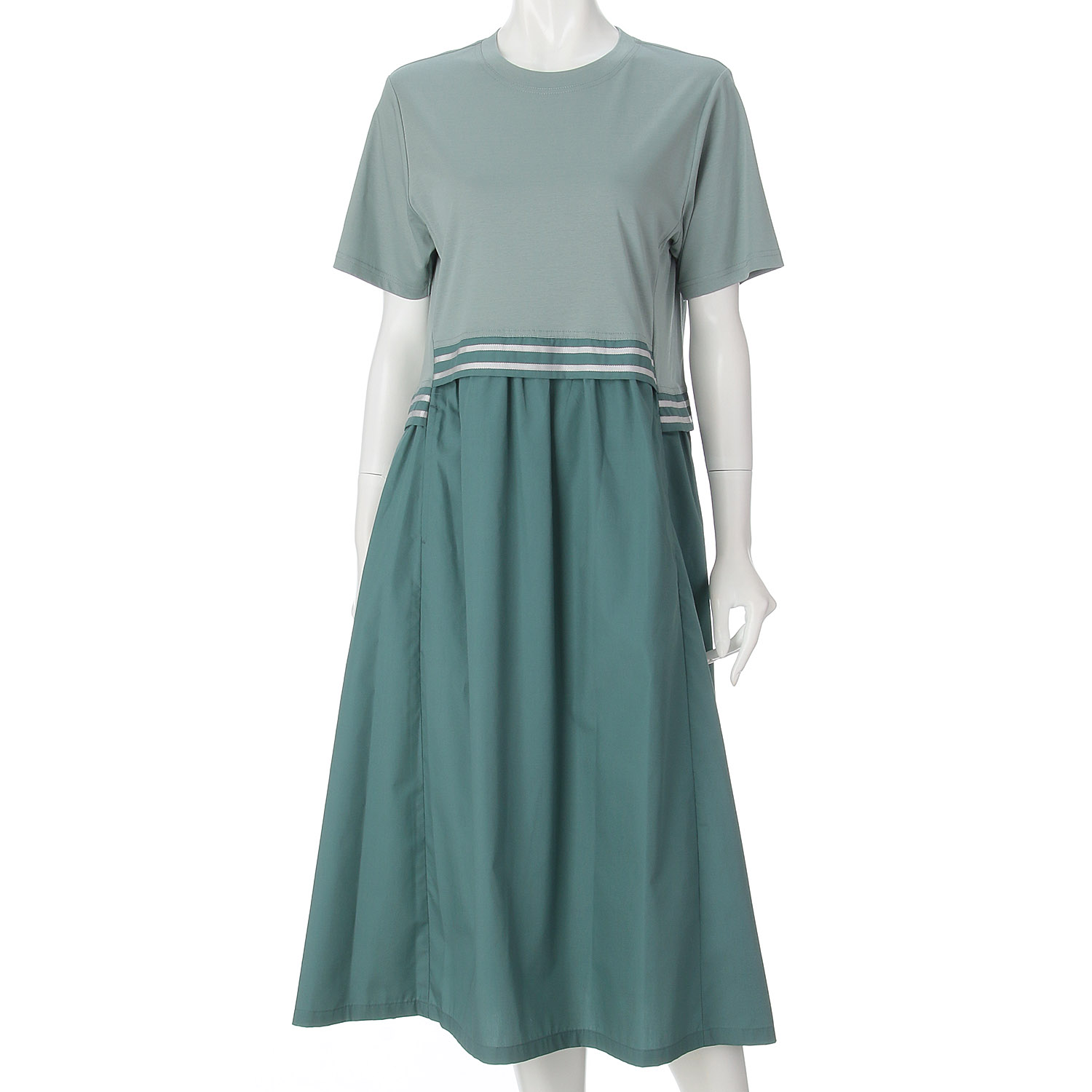 シルケットスムースワンピース