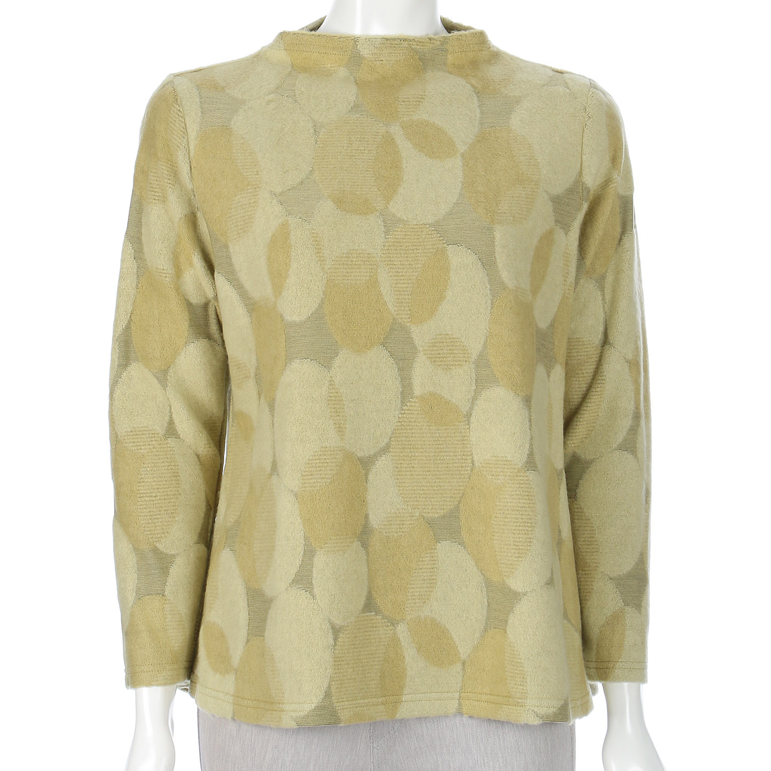 パイルジャカード水玉柄カットソー - 画像7