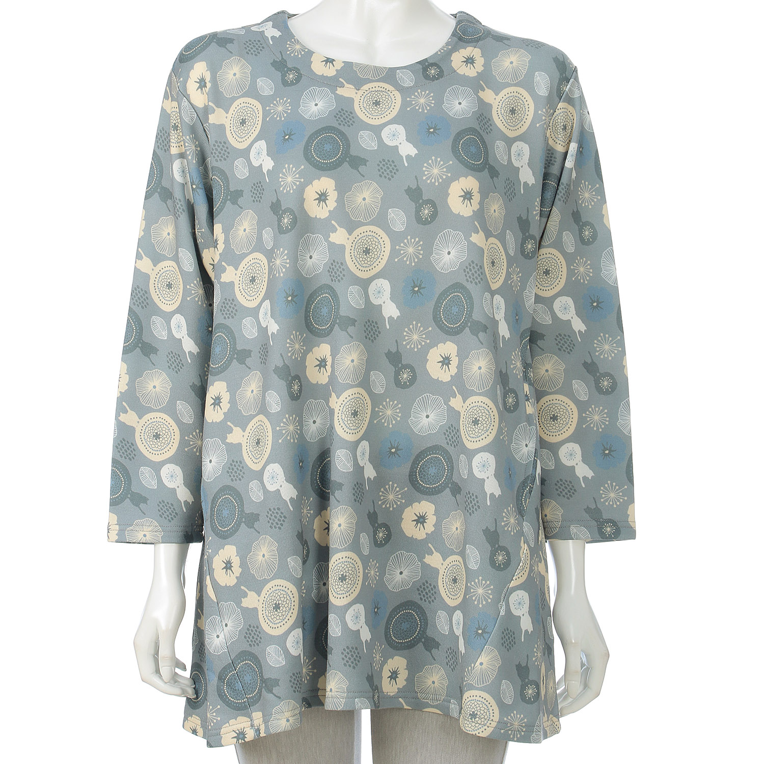 Myauris ネコプリントチュニック - 画像4