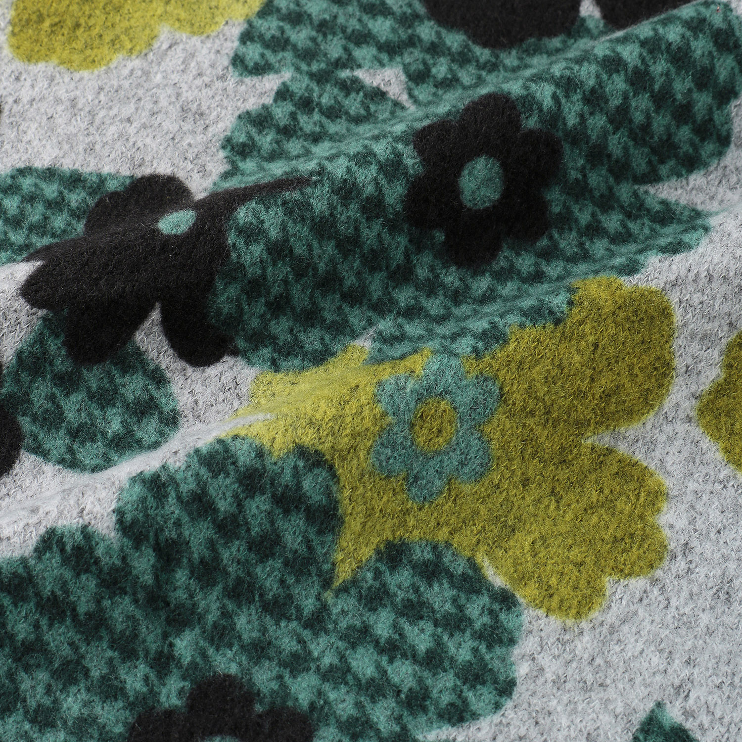 花柄起毛チュニック - 画像4