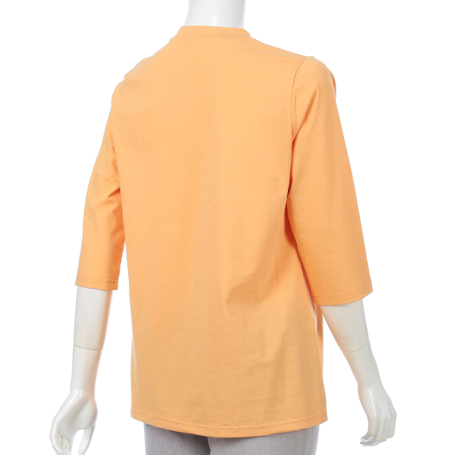 リング付きボーダー切り替えチュニック - 画像5