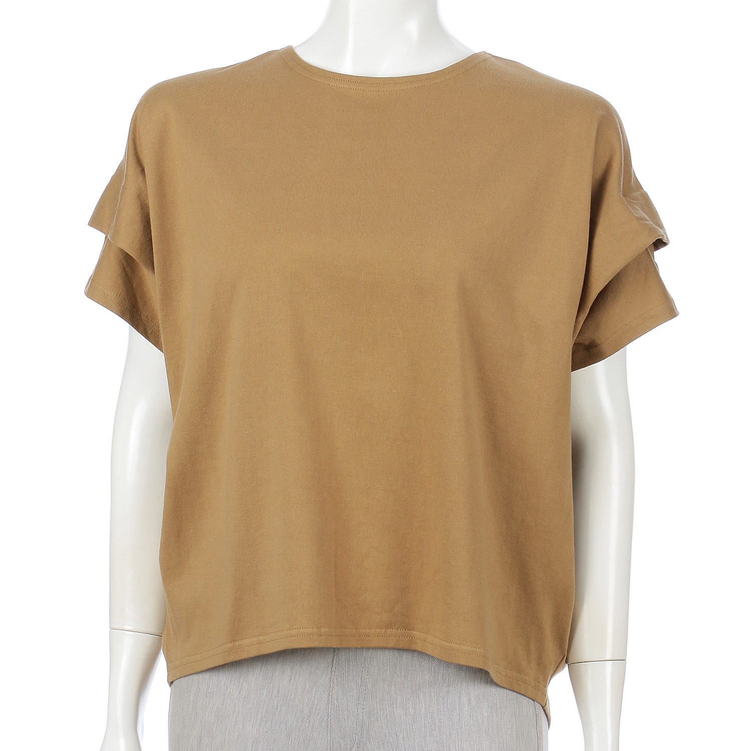 袖タックプルオーバー - 画像1