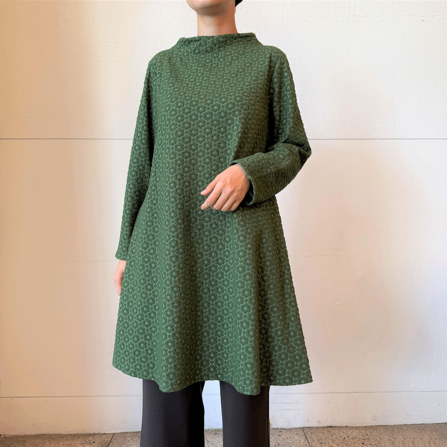 花柄ジャガードチュニック - 画像15