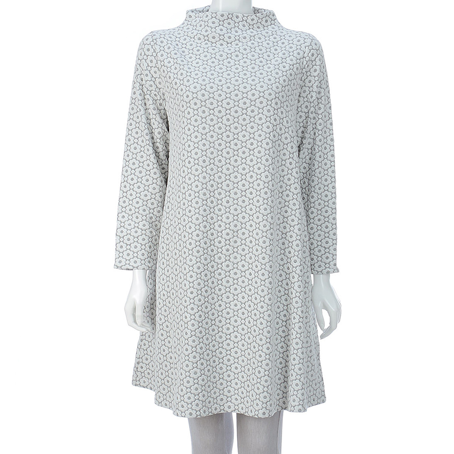 花柄ジャガードチュニック - 画像4