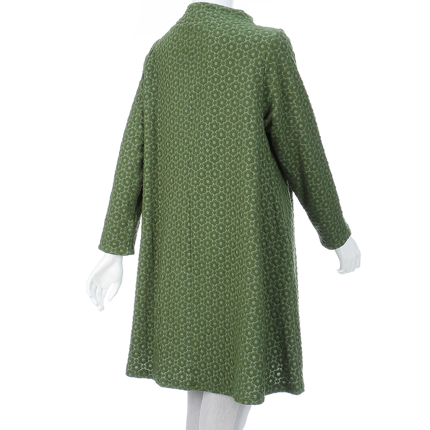 花柄ジャガードチュニック - 画像9