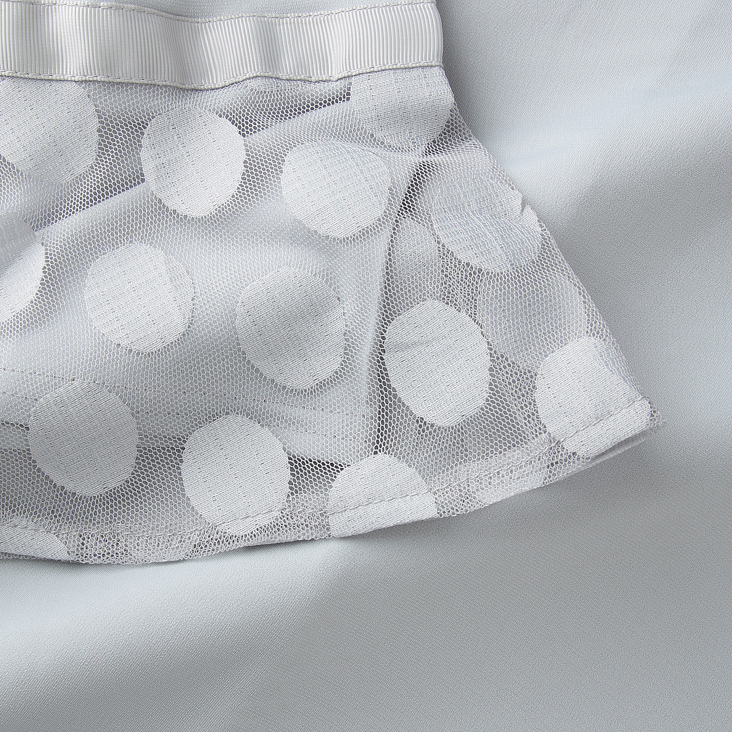 無地×ドット柄チュニック - 画像4