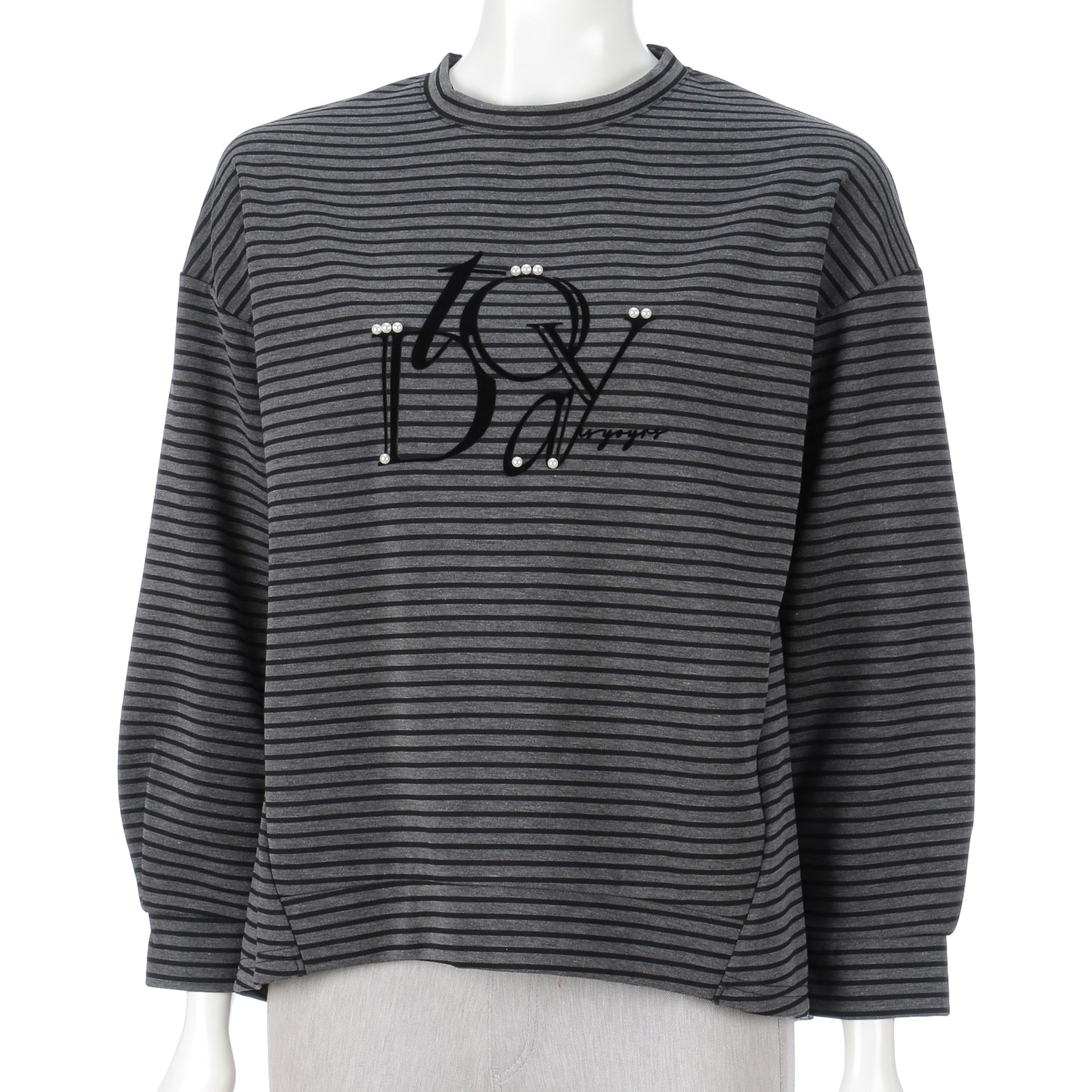 ロゴ入りボーダーチュニック