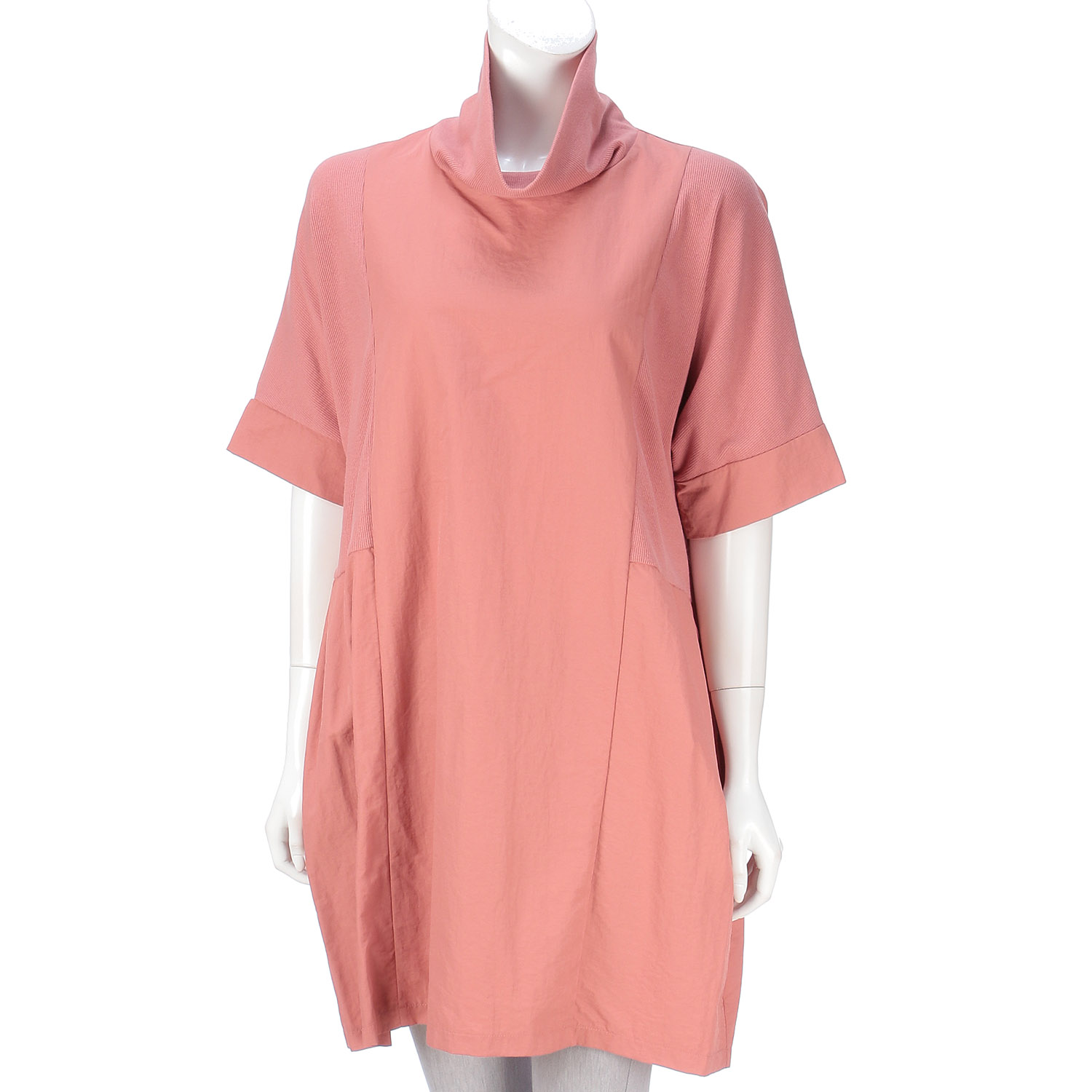 ナイロンツイル×リブチュニック - 画像4