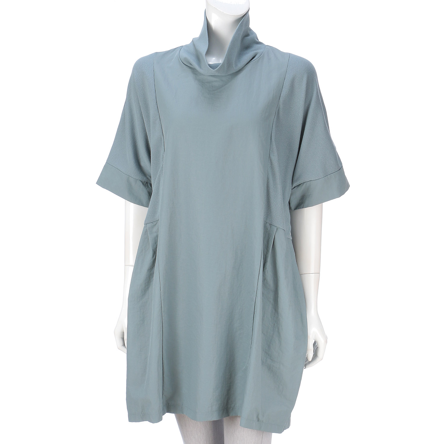 ナイロンツイル×リブチュニック - 画像8