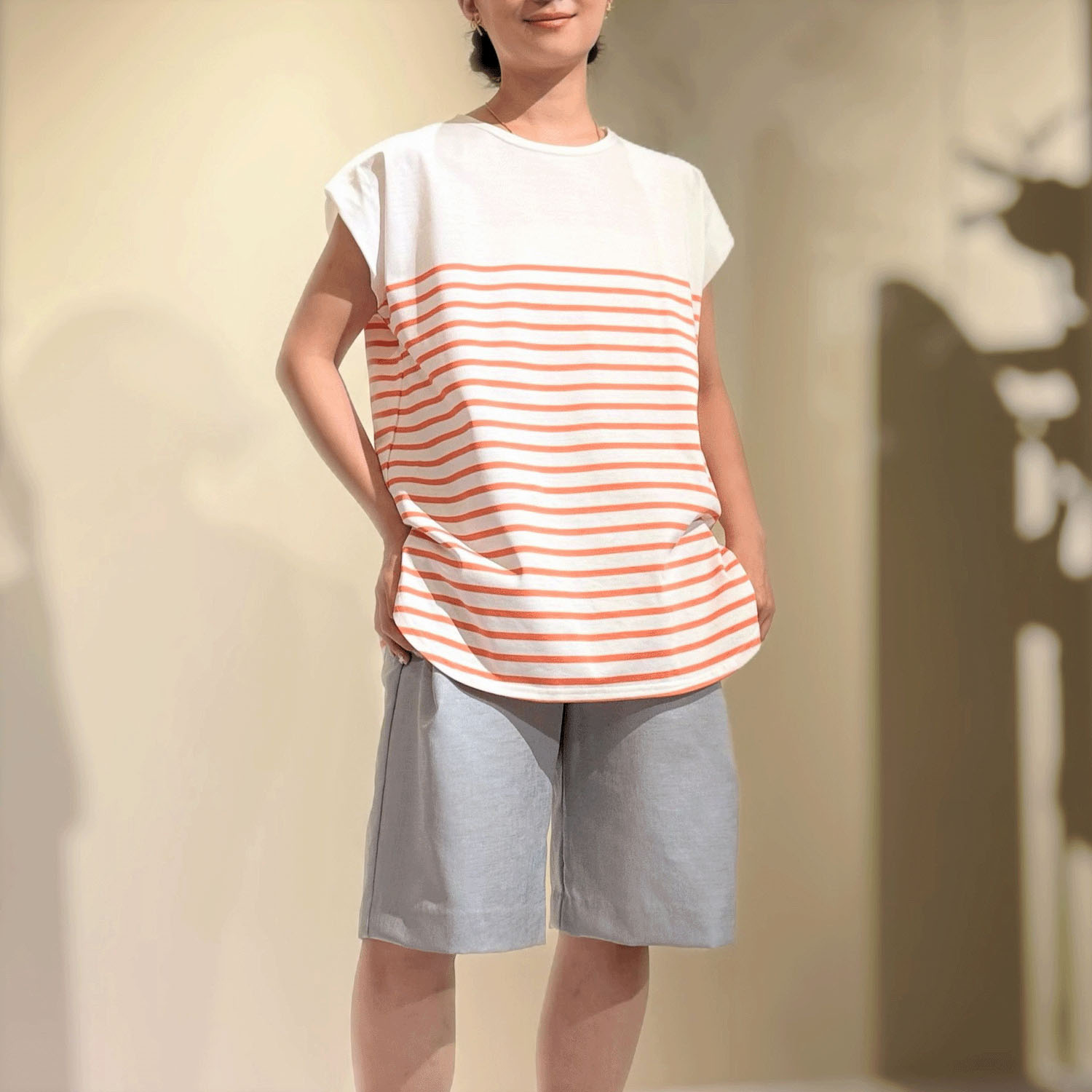 フレンチスリーブプルオーバー - 画像2