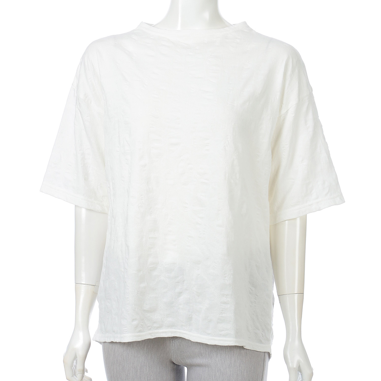 綿ジャガードプルオーバー - 画像2