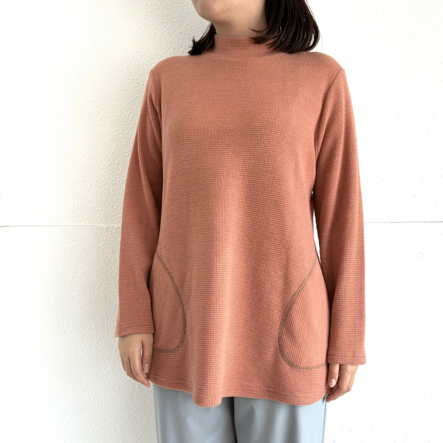 ボーダーポケット付きチュニック - 画像12