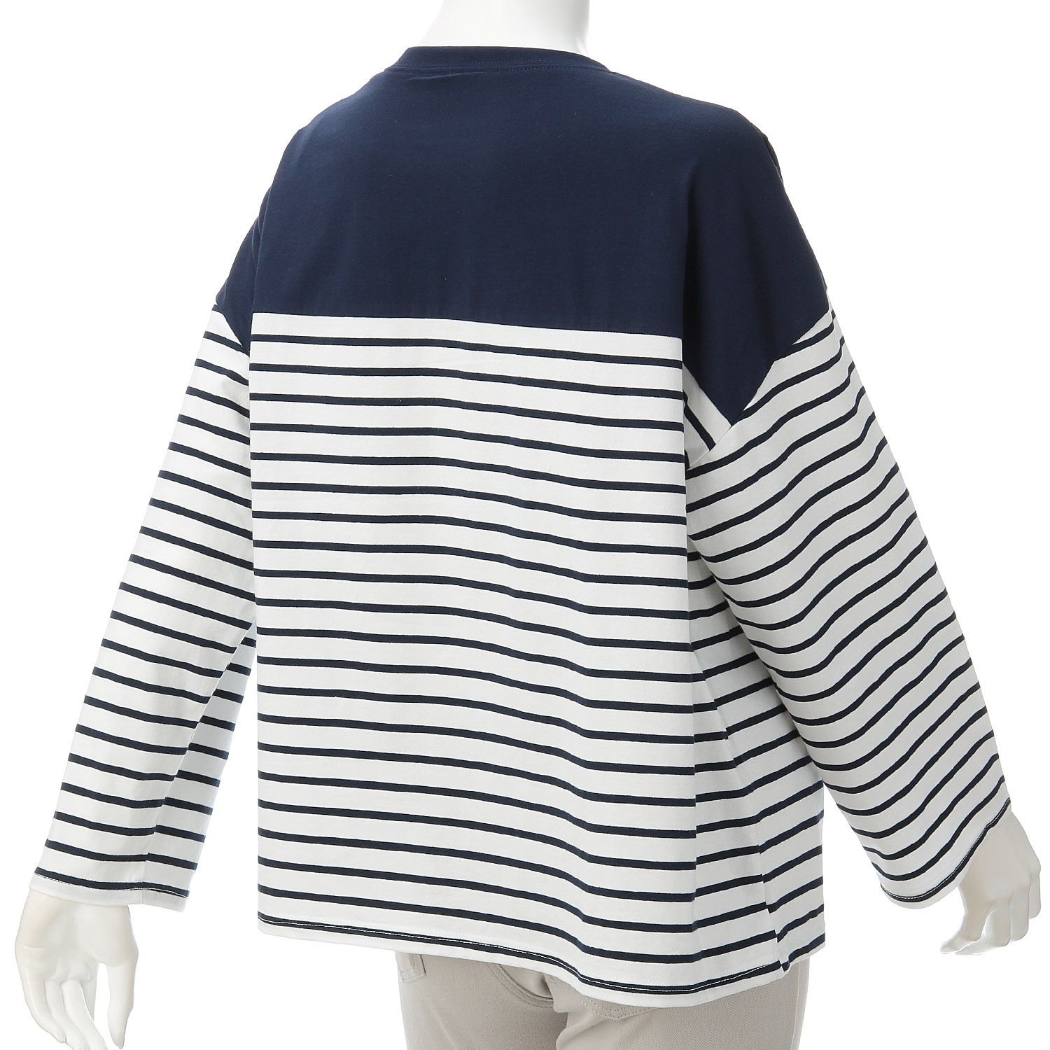 Myauris ネコ刺繍長袖Tシャツ - 画像5