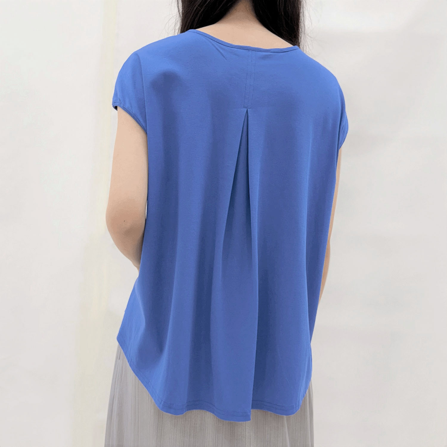 背タックワイドノースリーブ - 画像2