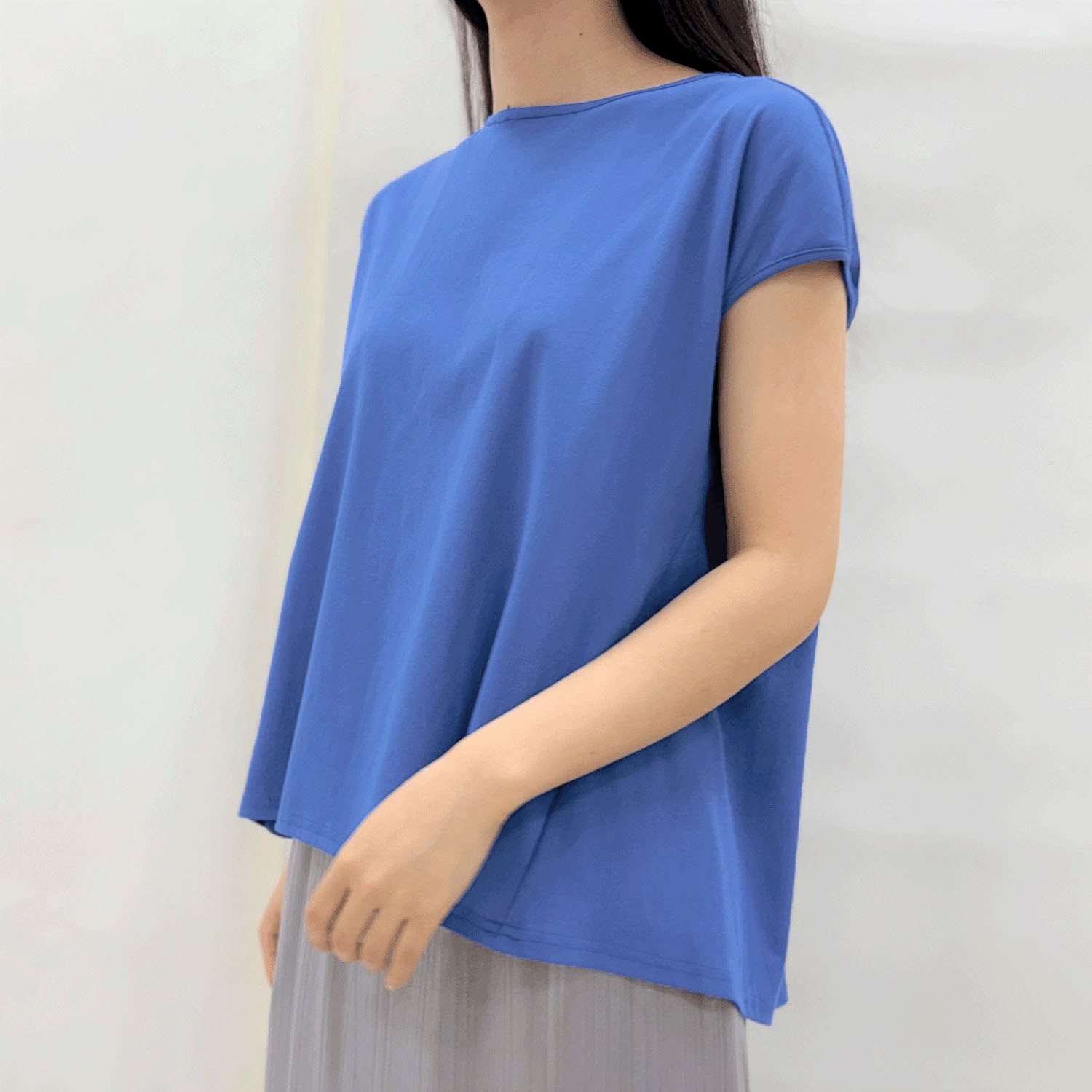 背タックワイドノースリーブ - 画像1