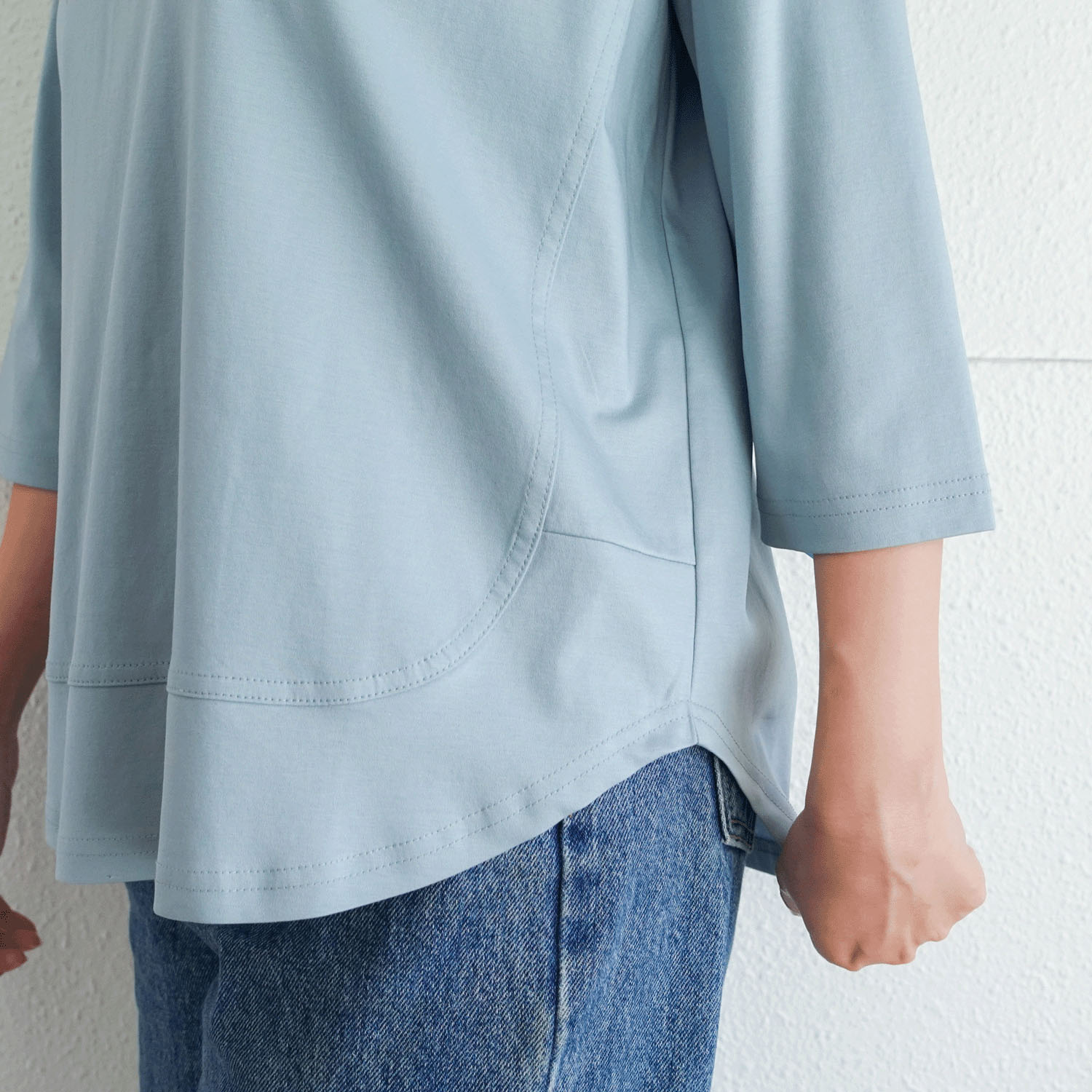 シルケットスムースチュニック - 画像12