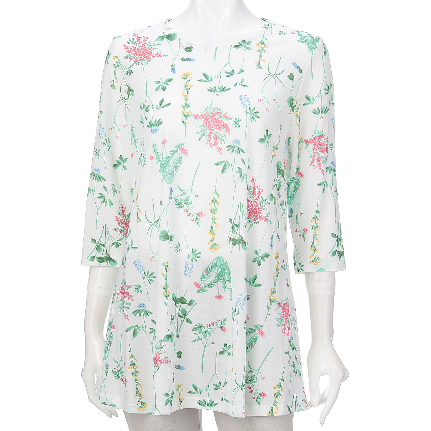 綿強撚SZ天竺プリントチュニック - 画像28