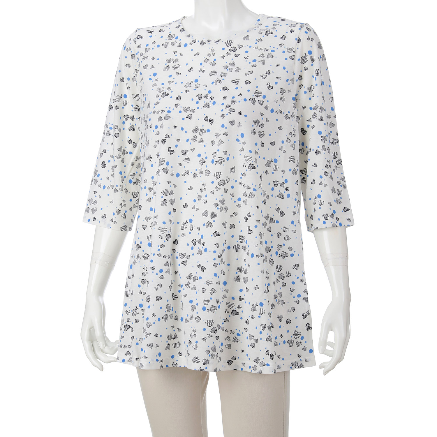 綿強撚SZ天竺プリントチュニック - 画像33