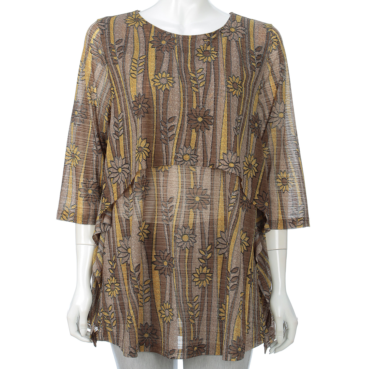 プリント合わせチュニック - 画像3