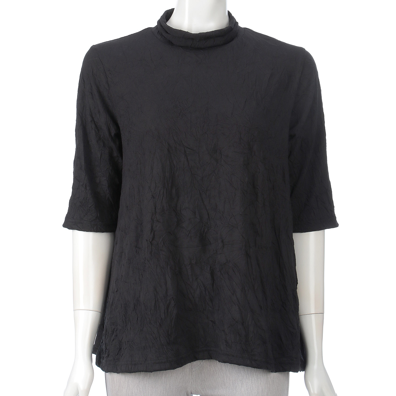 ワッシャーダブルロールフレアーカットソー - 画像4