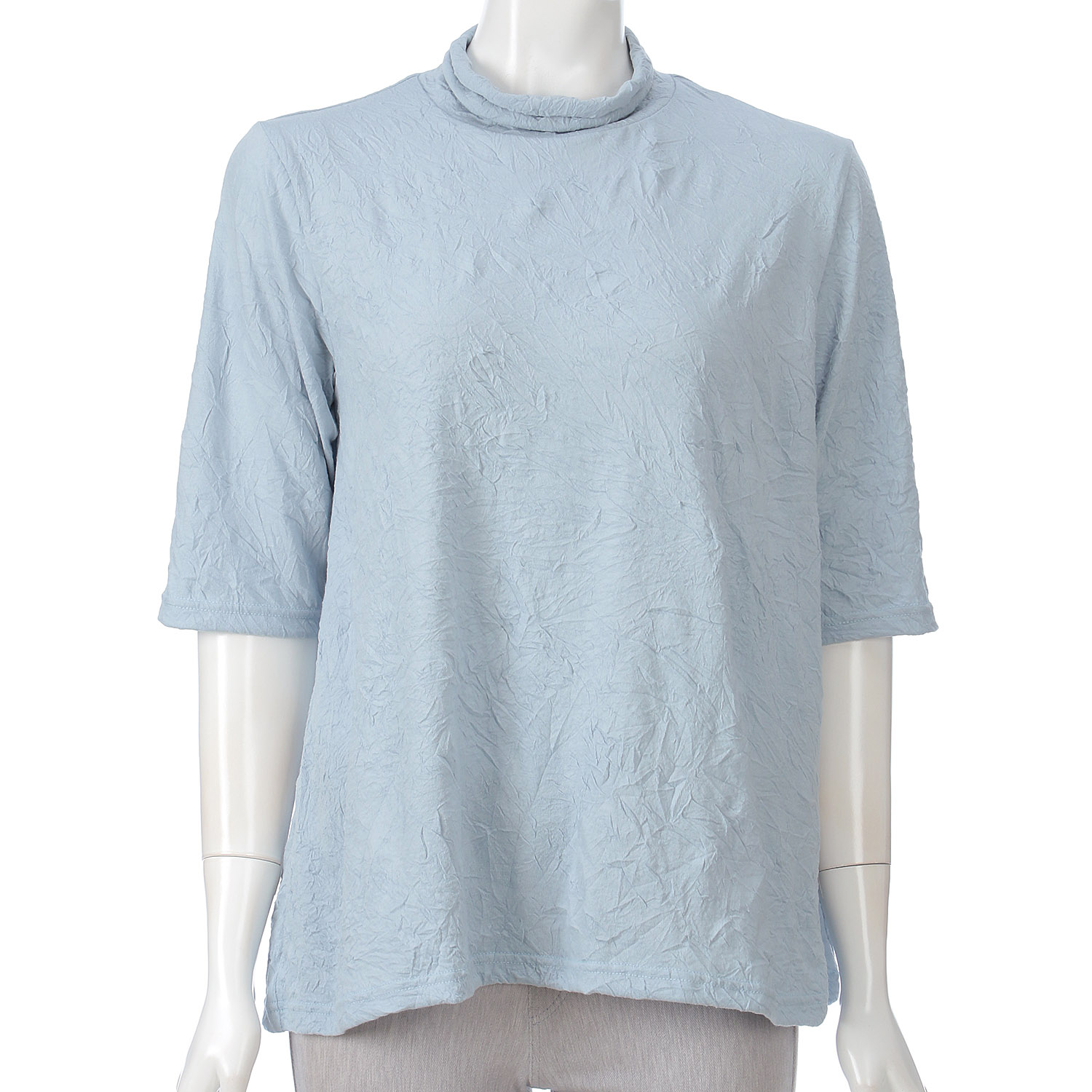 ワッシャーダブルロールフレアーカットソー - 画像9