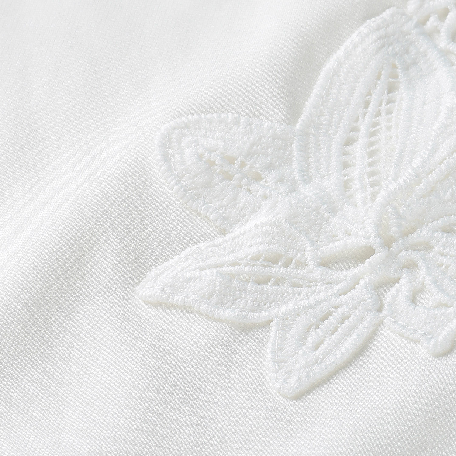 レース使いフレンチ袖プルオーバー - 画像6