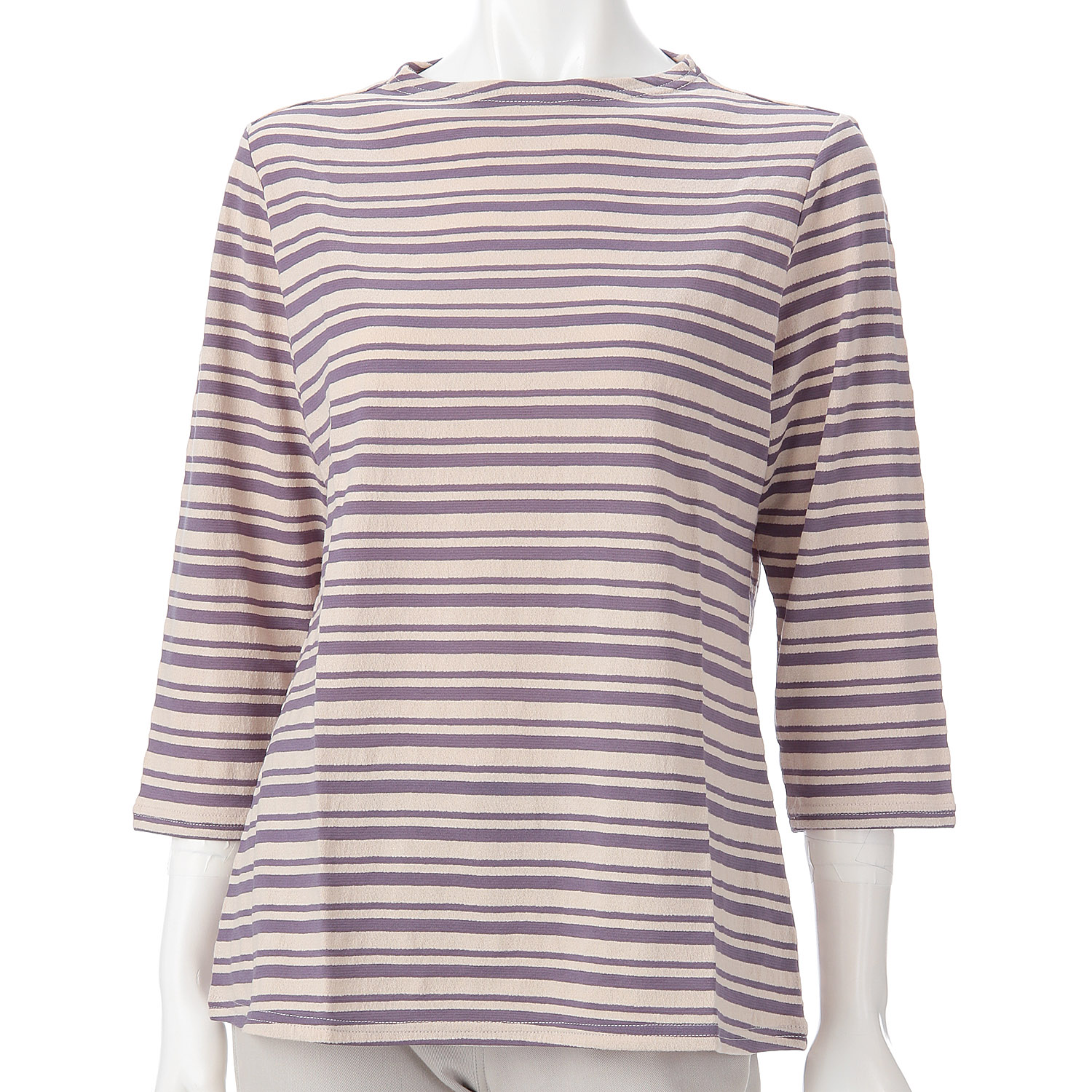 サッカーマルチボーダーボトルネックカットソー - 画像11