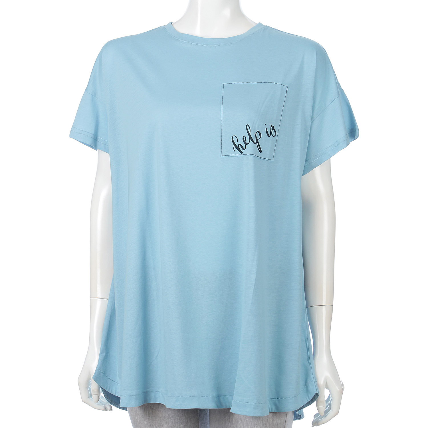 ロゴ入りチュニックTシャツ - 画像6