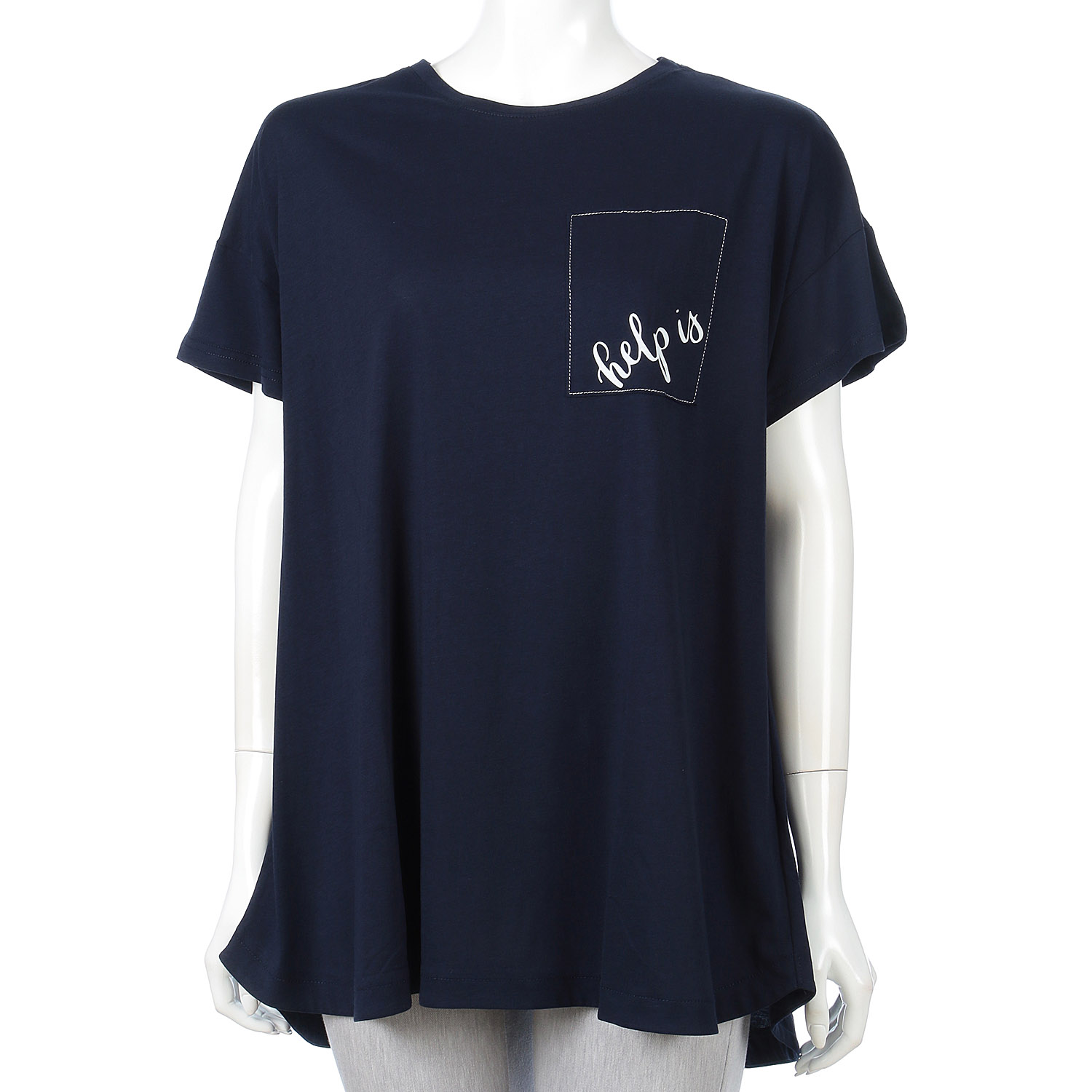 ロゴ入りチュニックTシャツ - 画像7