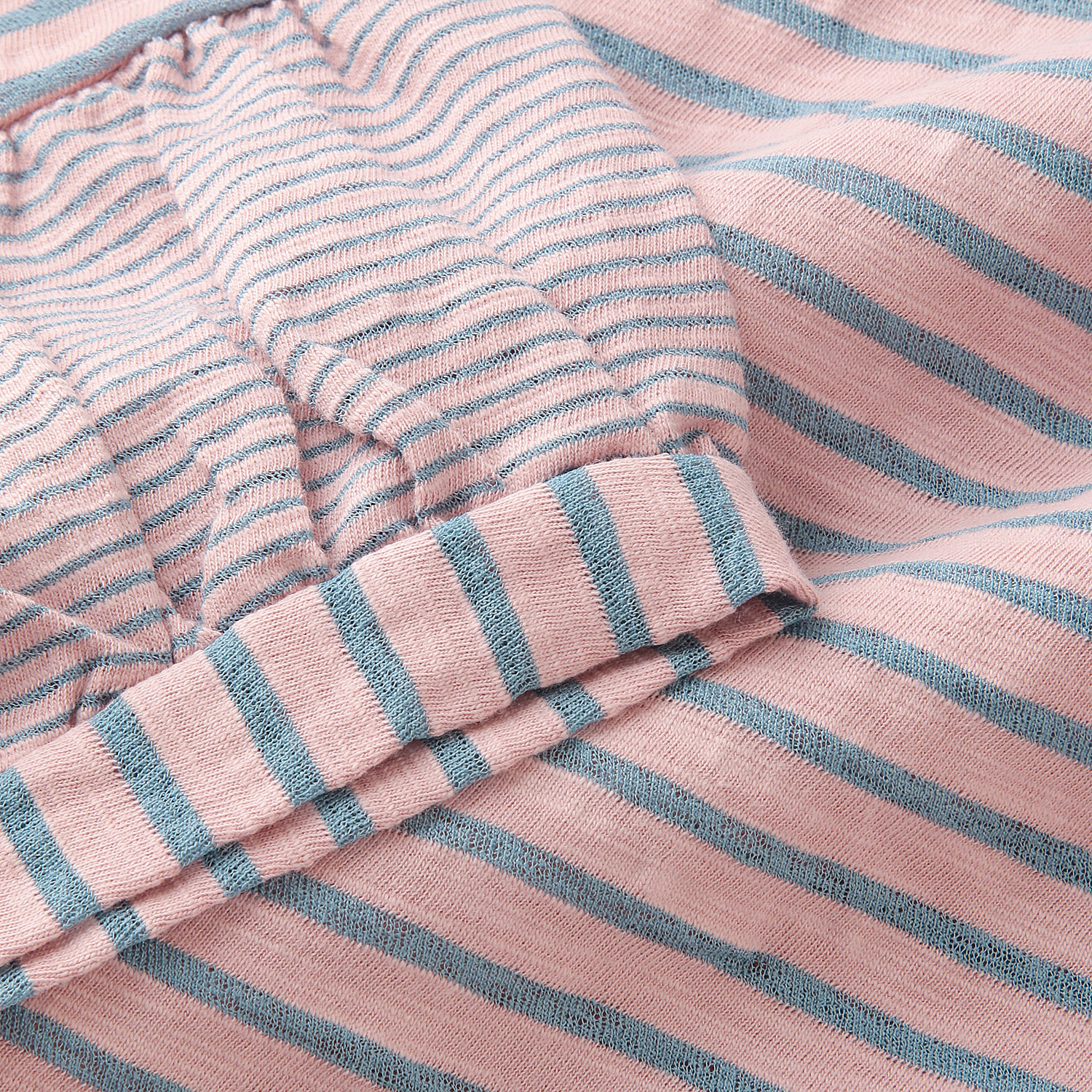 ボーダー五分袖Tシャツ - 画像7