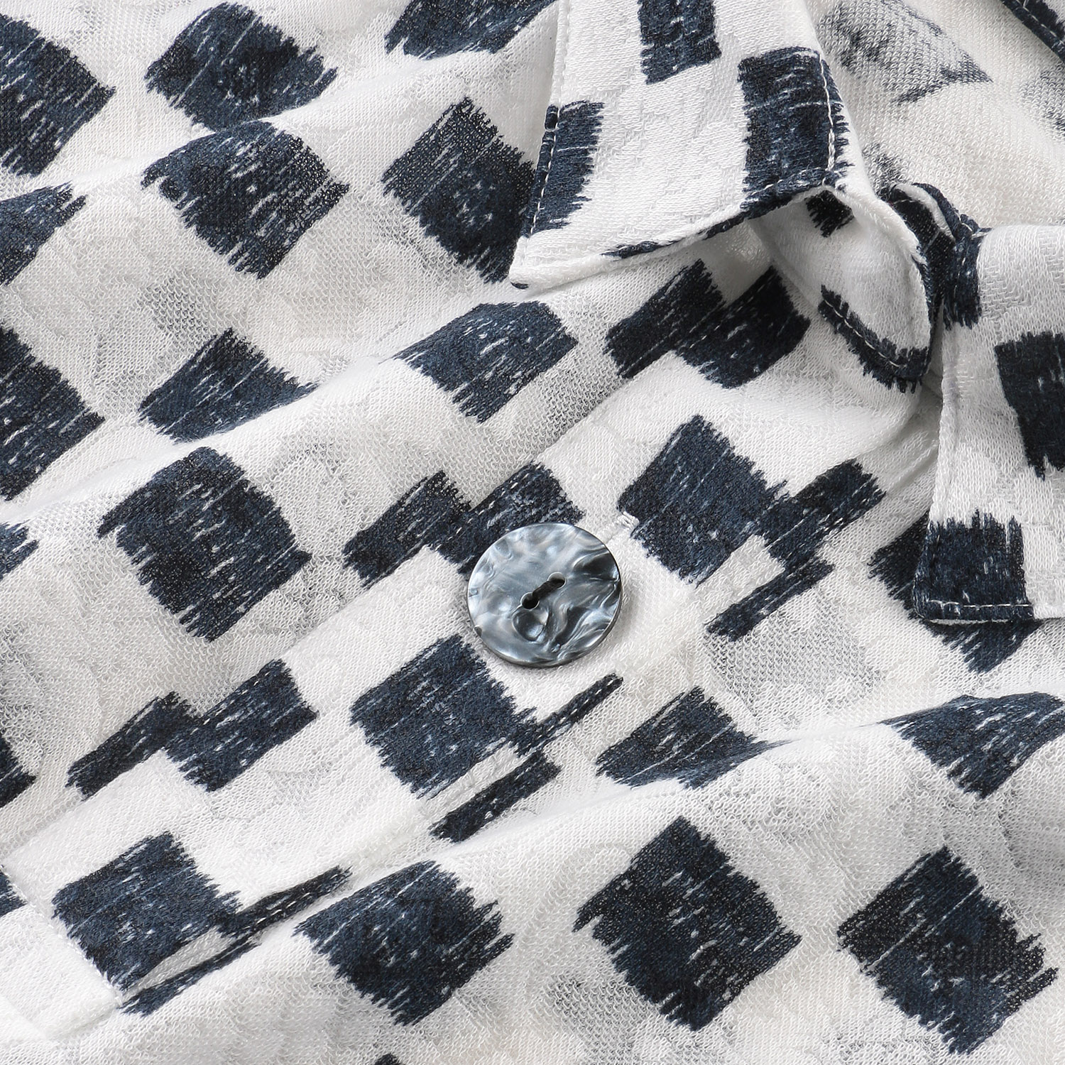 プリント襟付きチュニック - 画像5