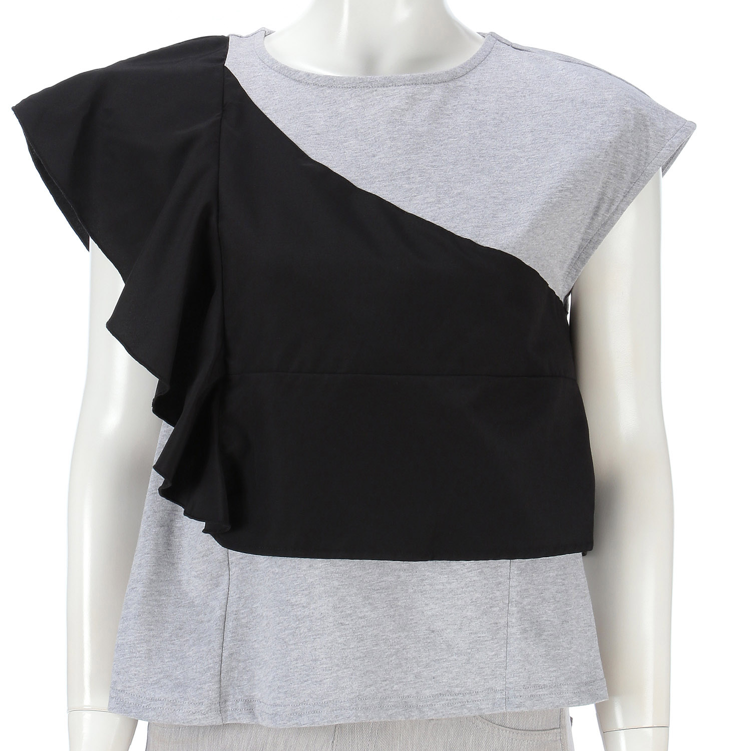 フリル切替フレンチプルオーバー