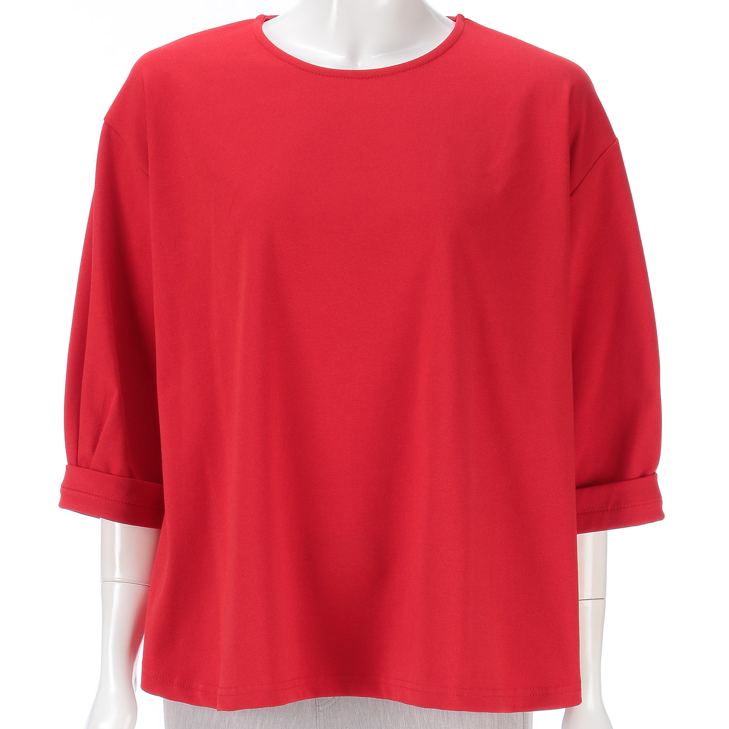 LLサイズ 袖ロールチュニック