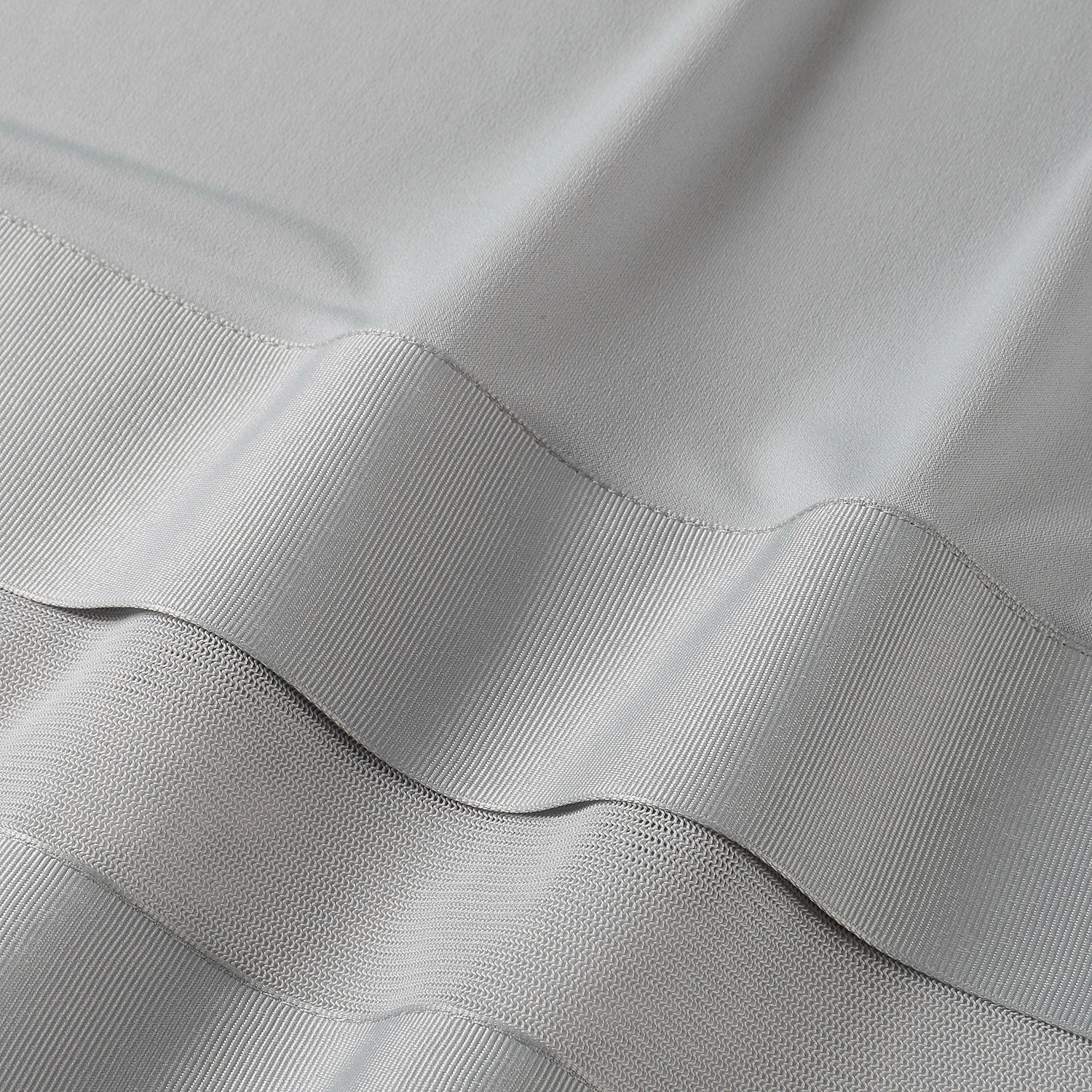 無地×メッシュ切替チュニック - 画像3